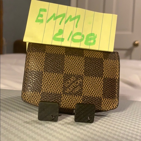 Louis Vuitton Champs Elysées Black Laser Cufflinks - Picture 1 of 7